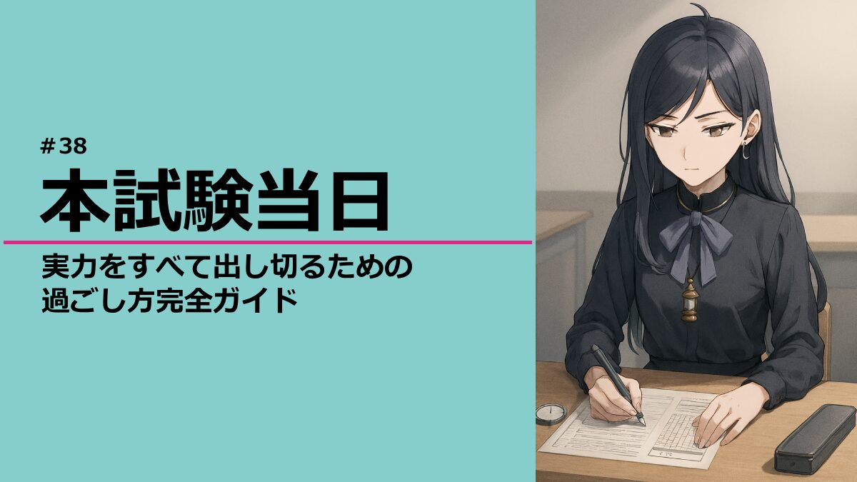 本試験を受験する灯さん